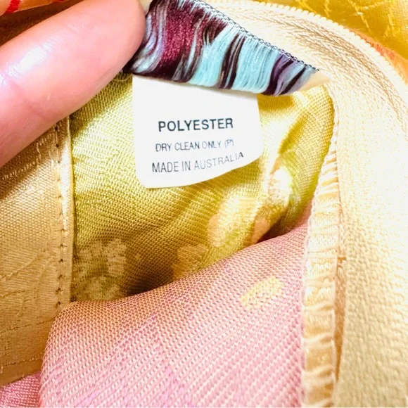 Vintage Yellow Qipao Size XS - Picture 9 of 9